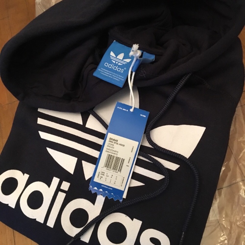 Burgundy Adidas pullover hoodie